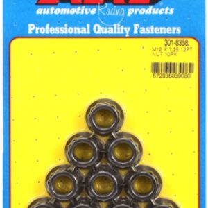 arp nut kit m12 x 1.25 12pt 10 pack