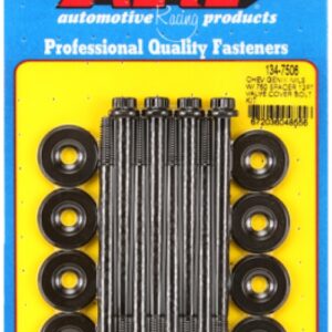 arp sb chevy gen3 iv/ls w/.750 spcr 12pt valve cover blt kit