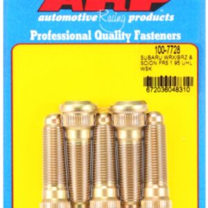 arp subaru brz/wrx m12 wheel stud kit(49.53mm uhl)