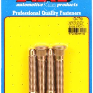 mazda miata front/rear '90 93 front only '94 05 wheelstud(4)