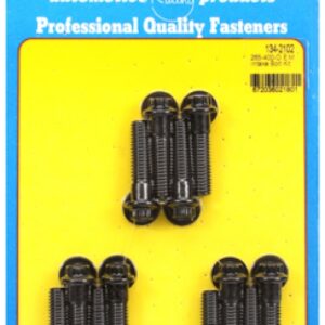 sb chevy 12pt intake manifold bolt kit