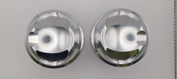 arias citroen visa 652cc 77mm short compression height domed kit of 2 forged pistons