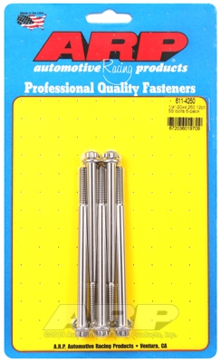 "1/4""-20 x 4.250 12pt SS bolts" (5pcs)