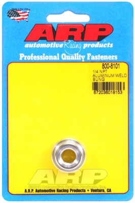 "1/4"" NPT aluminum weld bung"