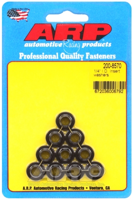 "1/4"ID .562"OD insert washers" (10pcs)