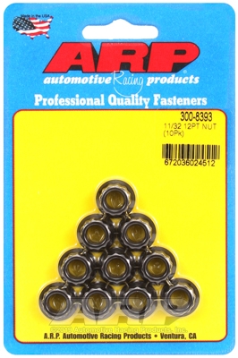 "11/32""-24 12pt nut kit" (10pcs)