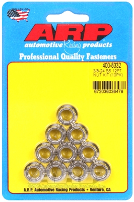 3/8-24 SS 12pt nut kit (10pcs)