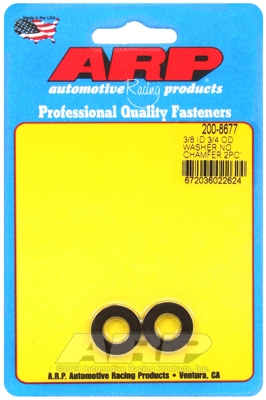"3/8"ID 3/4"OD .120"TH black washers" (2pcs)