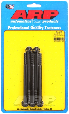 "5/16""-18 x 4.250 12pt black oxide bolts" (5pcs)