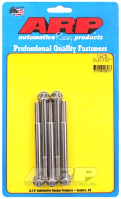 "5/16""-24 x 3.750 12pt SS bolts" (5pcs)