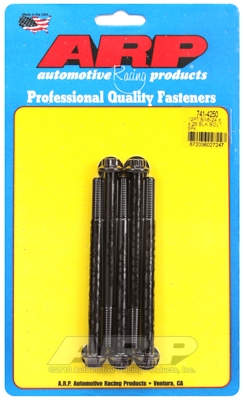 "5/16""-24 x 4.250 12pt black oxide bolts" (5pcs)