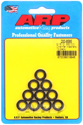 "5/16"ID  .550"OD .120"TH chamfer washers"  (10pcs)