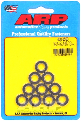 "5/16"ID .625"OD .120"TH SS washers (10pcs)