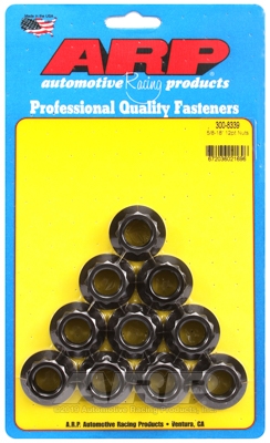 "5/8-18"" 12pt nut kit" (10pcs)