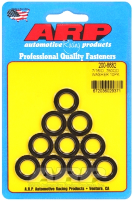 "7/16"ID 3/4"OD .073"TH chamfer con rod washers" (10pcs)