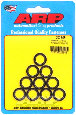 "7/16"ID 5/8"OD .062"TH chamfer con rod washers"  (10pcs)