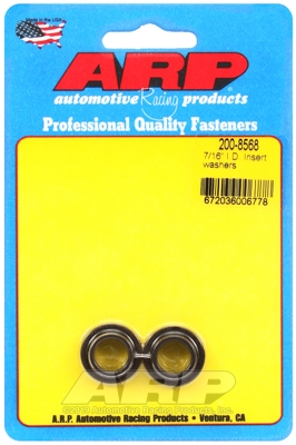 "7/16"ID .812"OD insert washers" (2pcs)