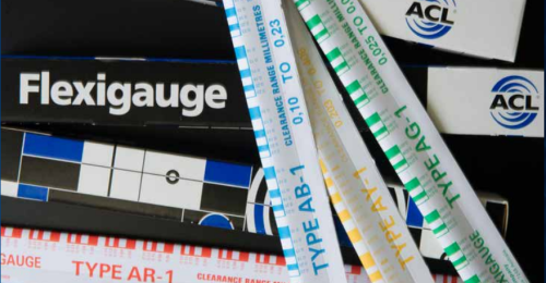 ACL Flexigauge PrecisionStripGreen 0.025-0.076 mm. clearence