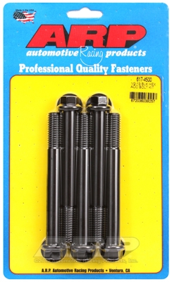 ARP 1/2"-13 x 4.500 hex black oxide bolts (5pcs)