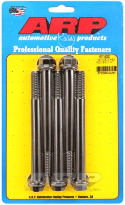 ARP 1/2-13 x 5.000 hex black oxide bolts (5pcs)