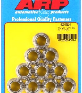 ARP 1/2-20 SS 12pt nut kit