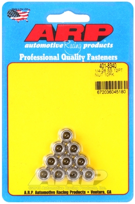 ARP 1/4-20 SS 12pt nut kit
