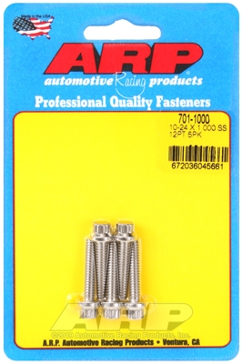 ARP 10-24 x 1.000 12pt SS bolts