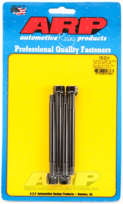 ARP 5/16-24x4.250 black hex WP pulley w/3.000" fan spcr stud