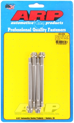 ARP 5/16-24x4.250 SS 12pt WP pulley w/ 3.000" fan spcr stud