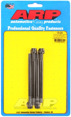 ARP 5/16-24x4.500 black 12pt WP pully w/3.250" fan spcr stud