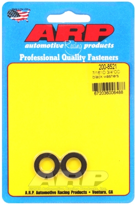 ARP 7/16" ID 3/4" OD .120"TH  black washers (2pcs)