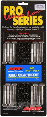 ARP BB Chevy 8.1L M10 ARP2000 pro wave-loc rod bolt kit