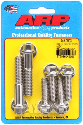 ARP Bellhousing Bolt Kit Chrysler BB SS Hex