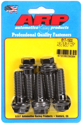 ARP Bolt Kit 1/2-13 x 1.500 Black Oxide Hex