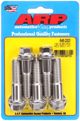 ARP Bolt Kit 1/2-13 X 2.000 SS Hex