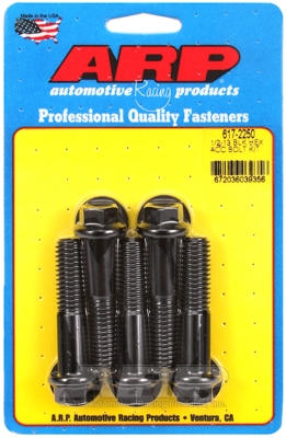 ARP Bolt Kit 1/2-13 x 2.250 Black Oxide Hex