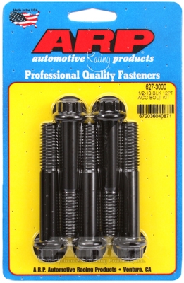 ARP Bolt Kit 1/2-13 x 3.000 Black Oxide 12PT