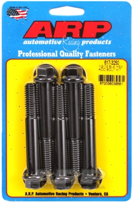 ARP Bolt Kit 1/2-13 x 3.250 Black Oxide Hex
