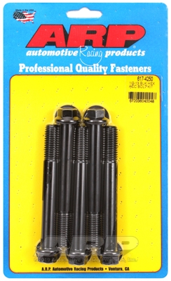 ARP Bolt Kit 1/2-13 x 4.250 Black Oxide Hex