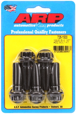 ARP Bolt Kit 1/2-20 x 1.500 Black Oxide 12PT