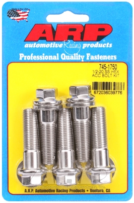 ARP Bolt Kit 1/2-20 x 1.750 SS Hex