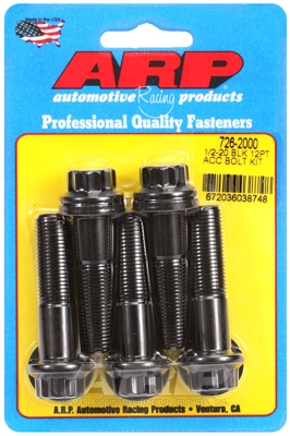 ARP Bolt Kit 1/2-20 x 2.000 Black Oxide 12PT