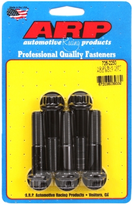 ARP Bolt Kit 1/2-20 x 2.250 Black Oxide 12PT
