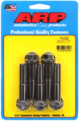 ARP Bolt Kit 1/2-20 x 2.250 Black Oxide Hex