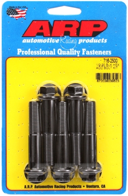 ARP Bolt Kit 1/2-20 x 2.500 Black Oxide Hex