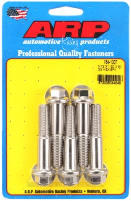 ARP Bolt Kit M12 x 1.50 x 60 SS Hex