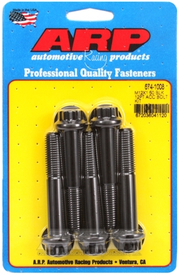 ARP Bolt Kit M12 x 1.50 x 70 Black Oxide 12PT