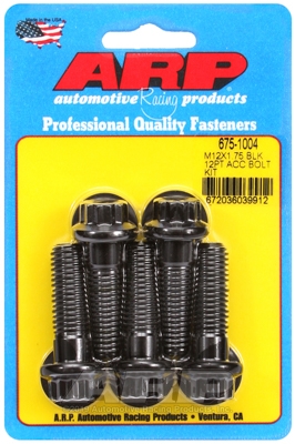 ARP Bolt Kit M12 X 1.75 X 40 Black Oxide 12PT