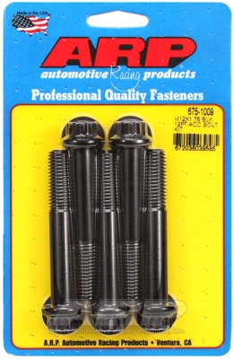 ARP Bolt Kit M12 X 1.75 X 80 Black Oxide 12PT
