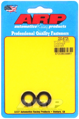 ARP Chamfer Washers M10 ID 0.750 OD Black(2pcs)